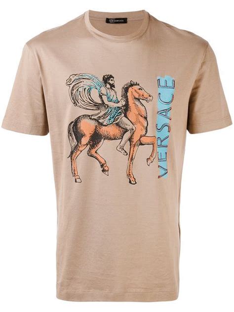 Versace Pegasus Print T